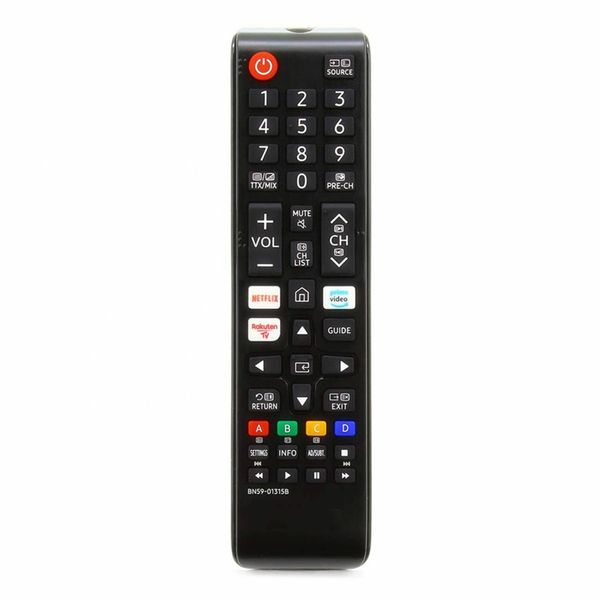 Reemplazo del control remoto BN59-01315B para Samsung 4k Smart TV UE43RU7105 UE50RU7179 con Netflix Prime Video