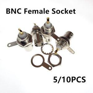 BNC Female Socker Solder Connecteur Câble de châssis Câble coaxial pour les pièces de soudage Parties de moniteur accessoires