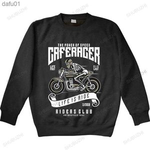 BNWT SPEED OF BIKER MOTO MOTO ADULTE sweat S-3XL Hommes Adulte Slim Fit sweat à capuche d'âge moyen sweat à capuche chaud style mince