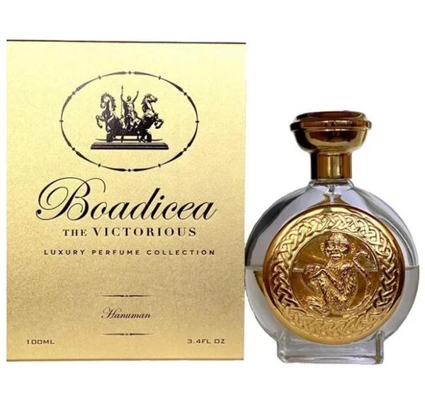 Boadicea la fragancia victoriosa Hanuman Golden Aries Victorious Valiant Aurica 100ml Perfume real británico Longing olor a parfum Natural Parfum Colonia