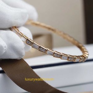 Boagery Bracelet Designer Bijoux V Bracelet de diamant Fritillaria Gol