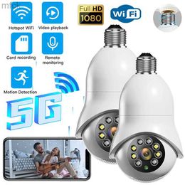 Board -camera's E27 LED BULB Surveillance Camera Outdoor Indoor 2.4/5G WiFi Full Color Night Vision Automatic Human Tracking IP Security Monitor