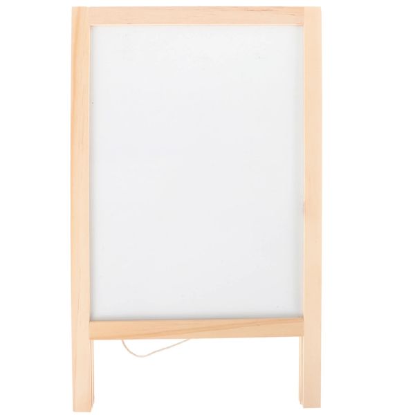 Tableau tableau craie enfants signe signes chevalet support d'écriture tableau blanc effaçable debout nourriture blanc Table de mariage Message 240227