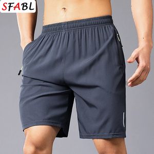 Board shorts Men Summer Gym Short Pants Sports Quick Dry Zipper Pockets Training Running Heren Training 240417