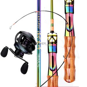 Boat -visserijstangen 1.68/1.8 Lure visstang Kit Super Light zoutwater boot vissersstang 8.1 1/5.2 1 overbrengingsverhouding Baitcasting Spinning Reel Bass Pikel231223