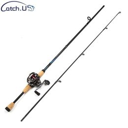 Canne à pêche en bateau Catch U 1 7m 1 8m Canne en fibre de carbone Spinning Casting Pole Appât Poids 6 15g Réservoir Pond Fast Lure 230705