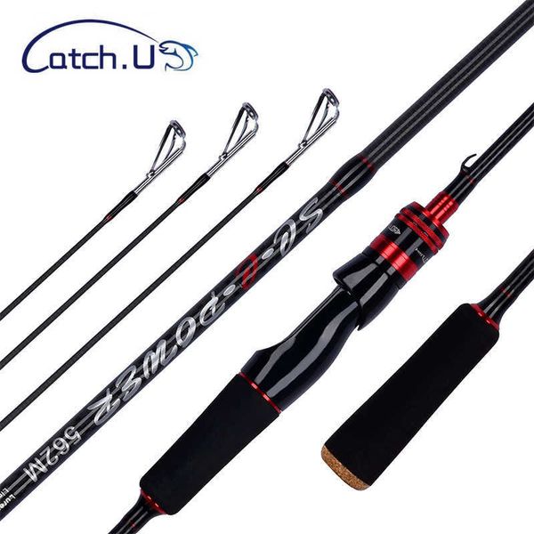 Rodons de pêche en bateau Catchou Pole de pêche en carbone SpinningCasting Tielle 3 Top pour River Lake Reservoir Srox Strex avec pêche en carpe J230211