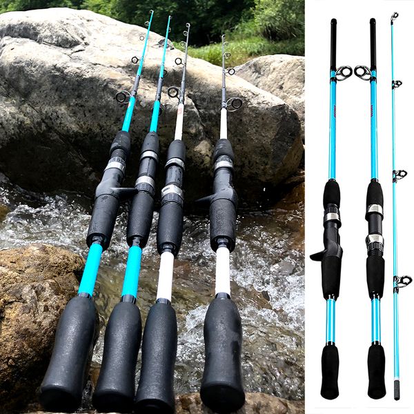 Canne à pêche pour bateau Canne à pêche Spinning Casting Fly Ultralight Carp Carbon Glassfiber Pesca Hand Lure Feeder Pole fish gear Travel Surf 1.5M 1.8M 230725