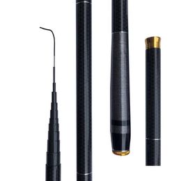 Cannes à pêche en bateau GDA Canne à pêche en fibre de carbone Stream Main Pole Carp Feeder Tenkara 3 6-7 2M259C Drop Delivery Sports en plein air Otjli Oteha