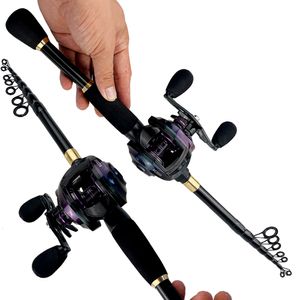 Rodons de pêche en bateau GDA RODS ET ROUBLES MAX DRAGIN MAX 8KG BAITCASTING combo adapté à la pêche d'eau douce / eau de mer 1.6 / 1,8 / 2,1 / 2,4m 230706