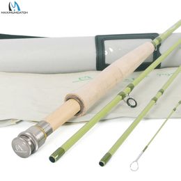 Boot Hengels Maximumcatch Ultra Lite 1 2 3 4WT 6 7 9ft Fly Rod Medium Snelle Kleine Streamer met Cordura Buis 231211