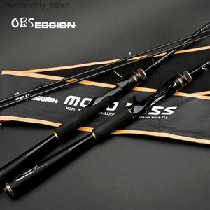 Boot Hengels OBSESSION Carbon hengel spinning casting 1.98m2.13m2.28m L M ML MH 2 sectie baitcasting Rock ultralichte hengel Tackle Q231031