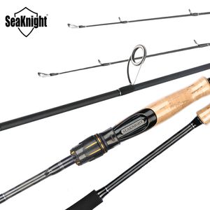 Boat Fishing Rods SeaKnight Brand Falcan/Falcon II Series Fishing Rod 1.98m 2.1m 2.4m Spinning Casting Carbon Fishing Rod 1-80g 2 Sections Rod 230706