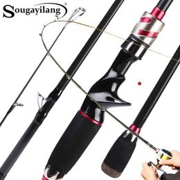 Boat -vissersstangen Sougayilang 18m 21m 4 Sectie Baitcasting Visserijstaaf gietgast Lure 1452 g koolstofvezelstaaf ultralicht reisstaaf Pesca J230211