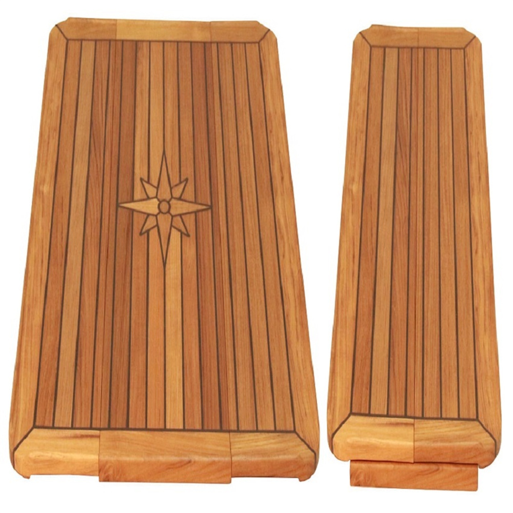 Boat Sliding Teak Table Top 580/340x600,580/340x800,580/340x1000mm Marine Yacht