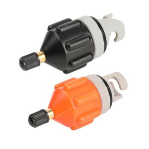 Adaptateur de valve d'air de bateau chaud Adaptateur de pompe gonflable de kayak en nylon pour planche SUP Adaptateur de valve d'air durable Accessoires de bateau de sport aquatique d'aviron résistant à l'usure sup board