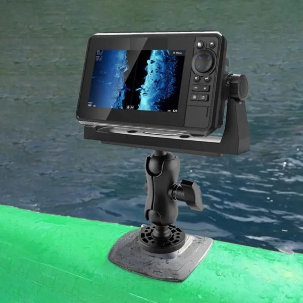 Bateaux à 360 degrés pivotants boules monnaie marine kayak de poisson électronique fond de pêche à base de poisson fishfinder gps