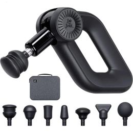 Bob et Brad D6 Pro Massage Gun Percussion tissulaire Deepue avec un pistolet de masseur musculaire professionnel d'amplitude 16 mm pour les athlètes 240418