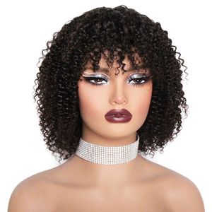 Bouclés Bob Transparent Lace Front Perruques de Cheveux Humains Malaisienne Vierge Court Pixie Cut Perruque Pour Les Femmes Noires Deep Water Wave Perruques