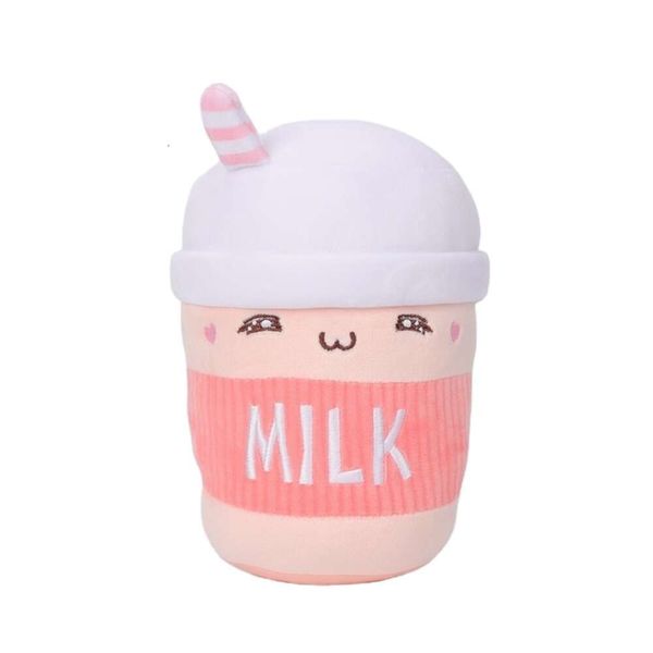 Boba Milk Tea Pearl tasse moelleuse moelleuse coussin de nourriture en peluche canapé décoration somnifère