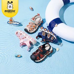 Bobdog House Top Sale Unisex Kid Toe Sandalias transpirables Combinados zapatos de agua de playa duraderos para actividades al aire libre para niñas BMT22251