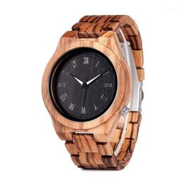 BOBOBIRD montres en bois montres en bois calendrier naturel affichage bracelet cadeau Relogio navires des états-unis 1266R