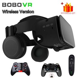 Bobovr Bobo VR Z6 Viar 3D Virtual Reality Glazen Bluetooth -headset Devices Helmet Lenzen Goggle Smart voor smartphone mobiele telefoon 240506