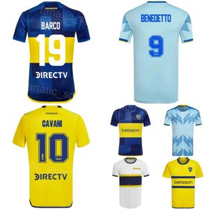 Boca Juniors 23 24 Voetbal 9 Dario Benedetto Jerseys 17 Luis Advincula 16 Miguel Merentiel 4 Jorge Figal 36 Cristian Medina Voetbalshirttenues Uniform Clubteam