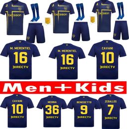 Boca Juniors Jerseys de haute qualité Jerseys Soccer Special 24/25 Shirts de football Men Kid Kit Kit Cavani Janson Medina Villa Fernandez Benedetto Zeballos Blondel Barco