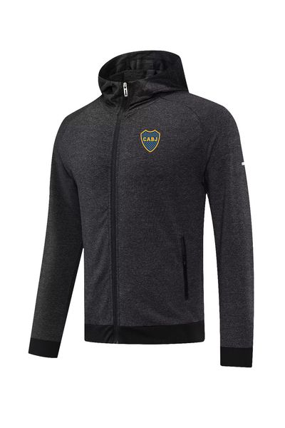 Boca Juniors-Chaqueta deportiva de ocio para hombre, abrigo cálido de otoño, Sudadera con capucha para correr al aire libre, abrigo deportivo informal, camisa