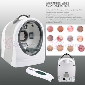 Analyseur de corps meilleur analyseur de peau portable soins de la peau du visage machine de beauté du visage multifonction 110 V-240 V analyseur de peau