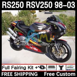 Body and Tank Cover voor Aprilia RS-250 RSV RS 250 RSV-250 RS250 RR RS250R 98 99 00 01 02 03 4DH.14 RSV250 98-03 RSV250RR 1998 1999 2000 2000 2001 2002 2003 Beurs