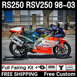 Body and Tank Cover voor Aprilia RS-250 RSV RS 250 RSV-250 RS250 RR RS250R 98 99 00 01 02 03 4DH.38 RSV250 98-03 RSV250RR 1998 1999 2000 2000 2001 2002 2003 BAAK BLLACK RED