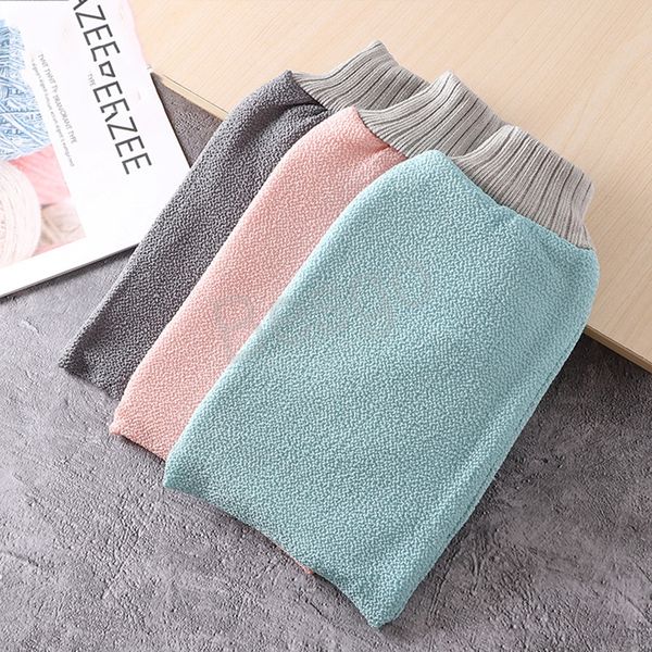 Nettoyage du dos du corps Gants de bain Serviette de bain Double face Bras givré Frotter la boue Enlever la saleté Artefact Serviettes propres Fournitures de toilette BH6854 WLY