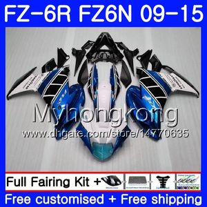 Body Black Blue Stock Voor Yamaha FZ6N FZ-6R 2009 2010 2011 2012 2013 2014 2015 239HM.32 FZ 6R FZ6 R FZ 6N FZ6R 09 10 11 12 13 14 15 VALERINGEN