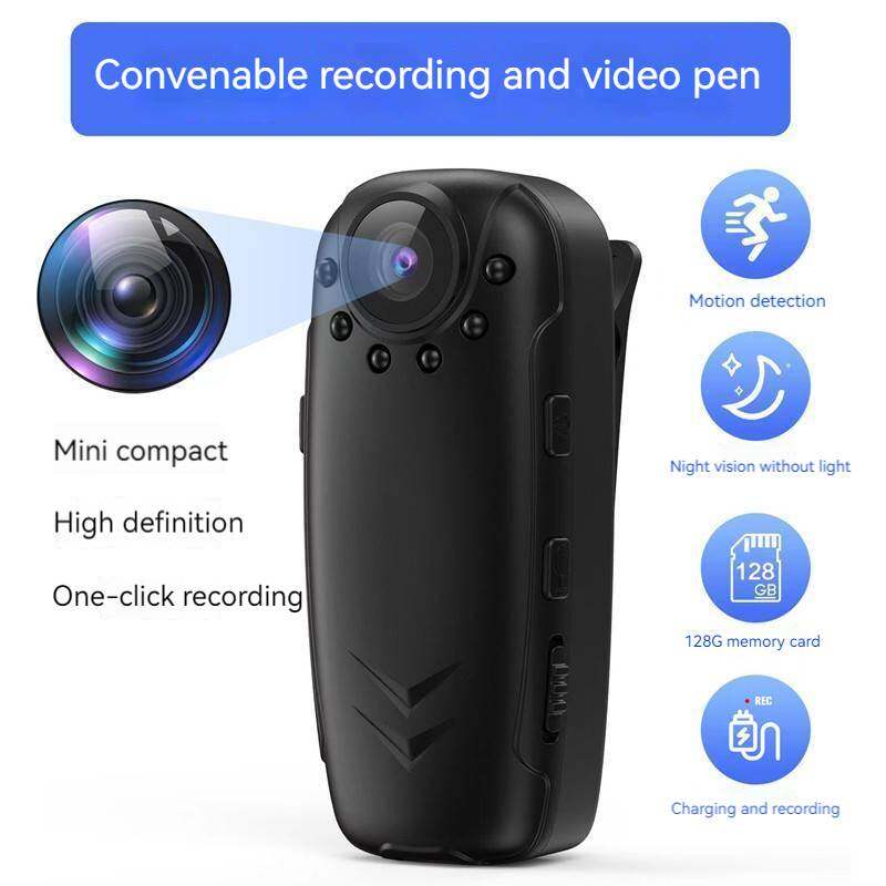 Corps Cam Clip caméra Mini appareil photo numérique Police garde de sécurité application de la loi Hd Protection de sécurité 1080p capteur longue batterie