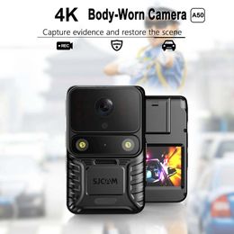 Body Camera SJCAM A50 4K 30FPS IR-CUT GPS 12PCS Infraroodlicht Nachtzicht Waterdicht Bewegingsdetectie Wetshandhaving DV