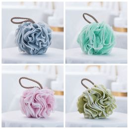 Body Exfoliating Tools Bad Ball PE Douche Ballen Zacht Badhanddoek Scrubber Lichamen Schoonmaken Mesh Spons Badkamer Accessoires BH4107 TYJ