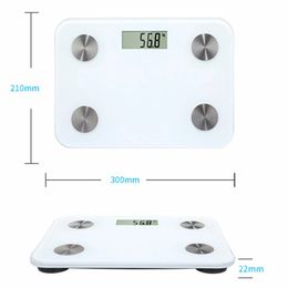 Body Fat Scale Floor Scientific Smart Electronic LED Digital Weight Scale Support Bluetooth App Android of iOS
