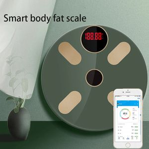 Body Fat Scale Smart Bluetooth Badkamer Gewicht Gezondheid Monitoring Wireless digitale BMI Samenstelling Analyzer 231221