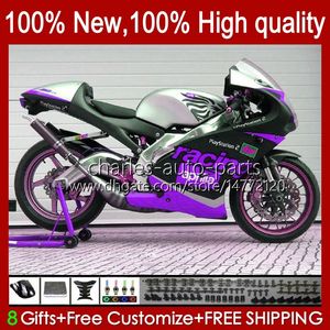 Corps Pour Aprilia RS4 RSV125 RSV-125 RS-125 1999 2000 2001 2002 2003 2004 2005 36No.82 Violet brillant RSV125RR 99-05 RSV RS 125 R RR 125RR RS125 99 00 01 02 03 04 05 Carénage OEM