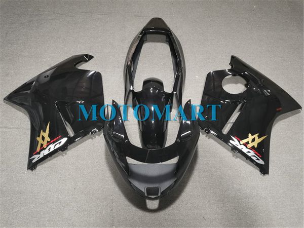 Cuerpo para HONDA Blackbird Glossy Black HD02 CBR1100 XX CBR1100XX 02 03 04 05 06 07 CBR 1100 XX 1100XX 2002 2003 2004 2005 2006 Carenado