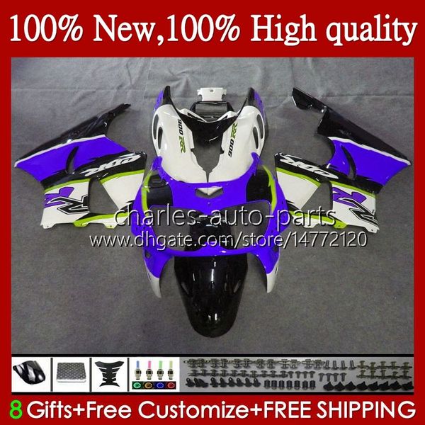 Cuerpo para HONDA CBR 893RR 900RR Azul blanco CBR900 CBR893 900 893 CC RR 95HC.136 CBR900RR 1994 1995 1996 1997 CBR893RR 94 95 96 97 Carenados