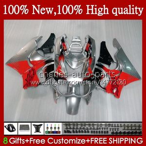 Corps Pour HONDA CBR 893RR 900RR CBR893RR 94 95 96 97 95HC.23 CBR893 rouge argenté CBR900 CBR 900 893 RR CBR900RR 1994 1995 1996 1997 Carénages