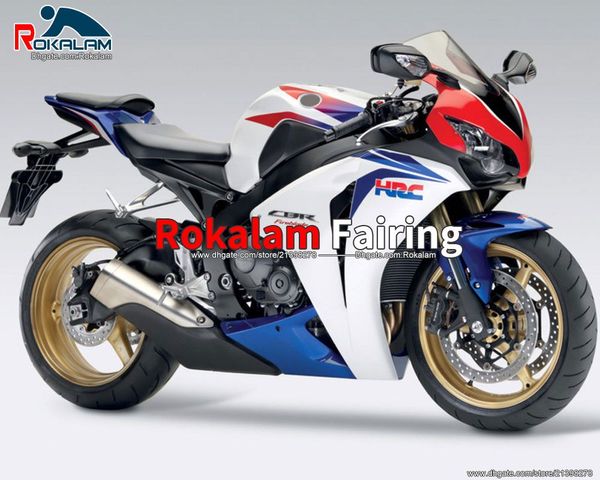 Cuerpo para Honda Kit de carenado 2008 CBR1000RR 2009 2010 CBR 1000 RR 1000RR 08 09 10 11 Fireblade 2008-2011 Carenados de carrocería (moldeo por inyección)