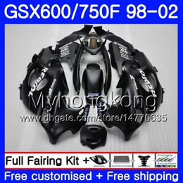 Cuerpo para SUZUKI KATANA GSXF 600 750 GSXF750 98 99 00 01 02 292HM.15 GSX 750F 600F GSXF600 Mate Repsol caliente 1998 1999 2000 2001 2002 Carenado