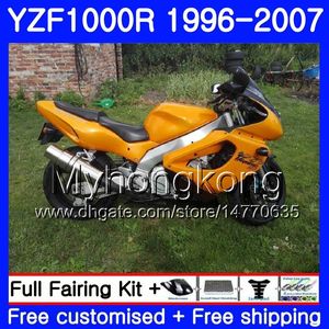 Lichaam voor Yamaha Thuneace YZF1000R 96 97 98 99 00 01 238HM.17 Gloss Orange YZF-1000R YZF 1000R 1996 1997 1998 1999 2000 2001 Verkleefkit