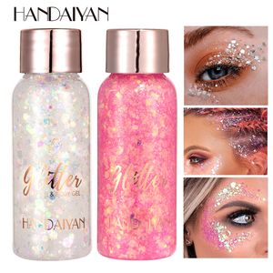 Body Glitter Met Uitstrijkje Multifunctionele Oogglitter Nagelhaar Body Face Glitter Gel Art Flash Losse Pailletten Crème Festival Glitter Deco 230926