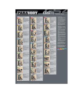 Lichaam GS4 SYSTEEM oefengrafiek Poster Schilderij Print Home Decor Ingelijst of ingelijst Popaper Material3088316c2319115