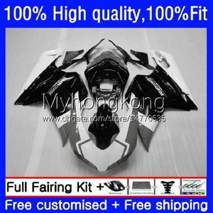 Lichaaminjectie voor Ducati 848S 1098S 1198S 848R 07-12 Cowling 14NO.110 1098R 1198R 2007 2009 2009 2010 2011 2012 White Black 848 1098 1198 S R 07 08 09 10 11 12 OEM FACKING